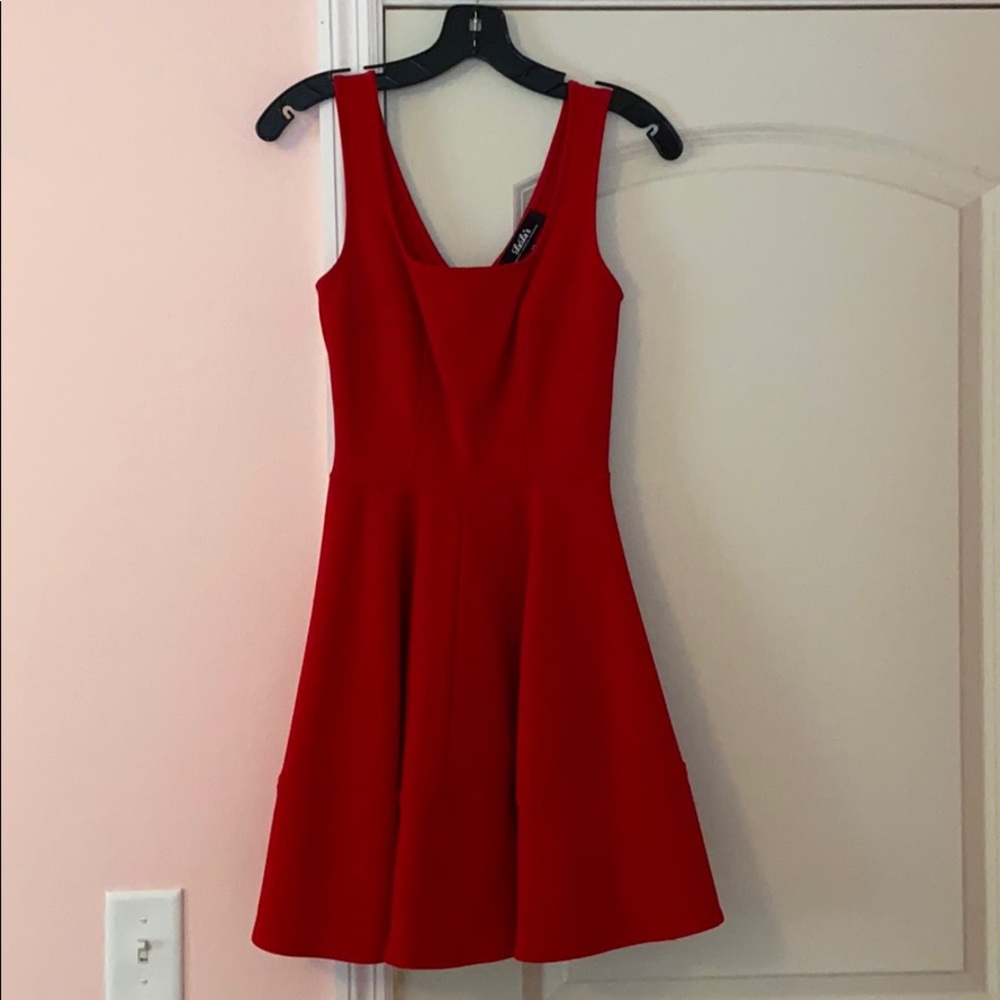 LuLu’s Red Skater Dress